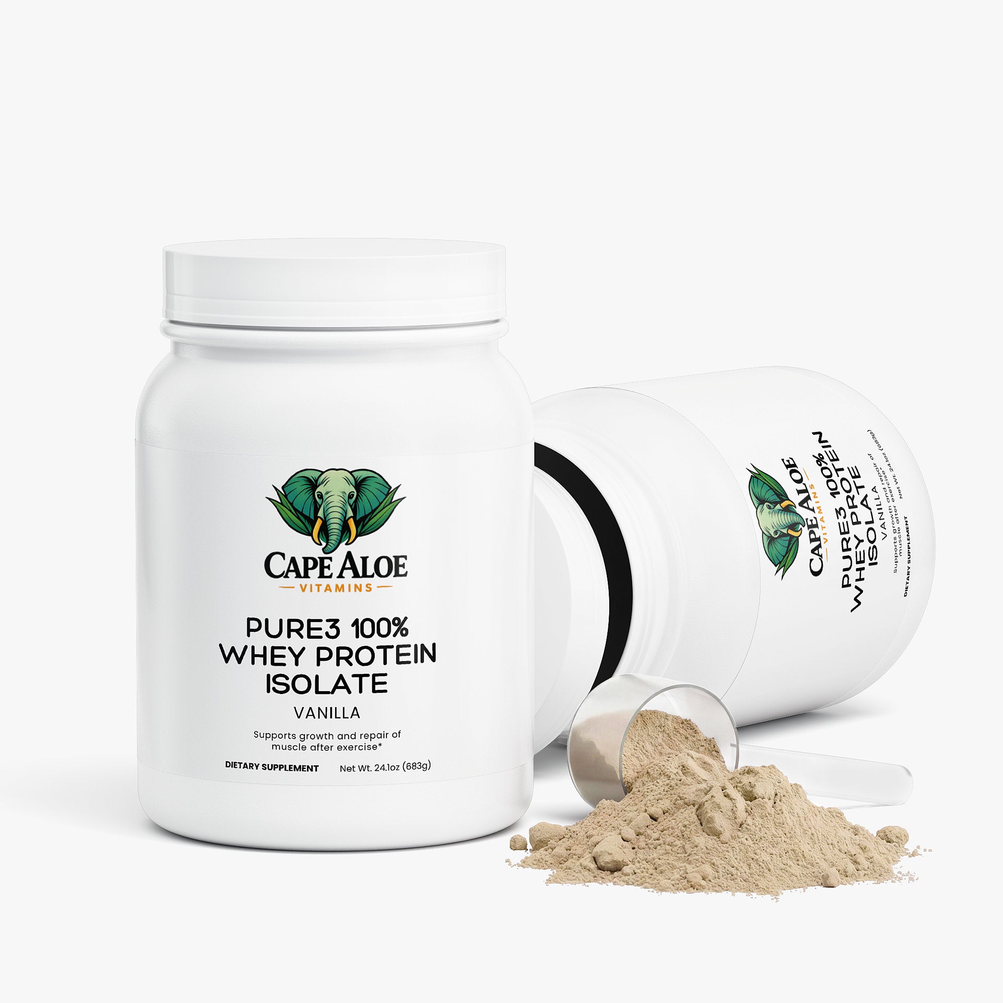 Pure3 100% Whey Protein Isolate (Vanilla)