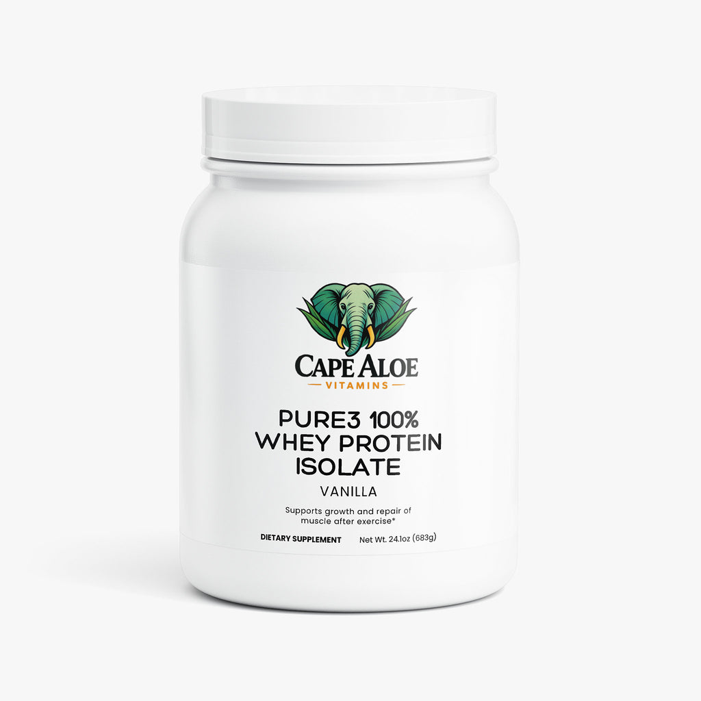 Pure3 100% Whey Protein Isolate (Vanilla)