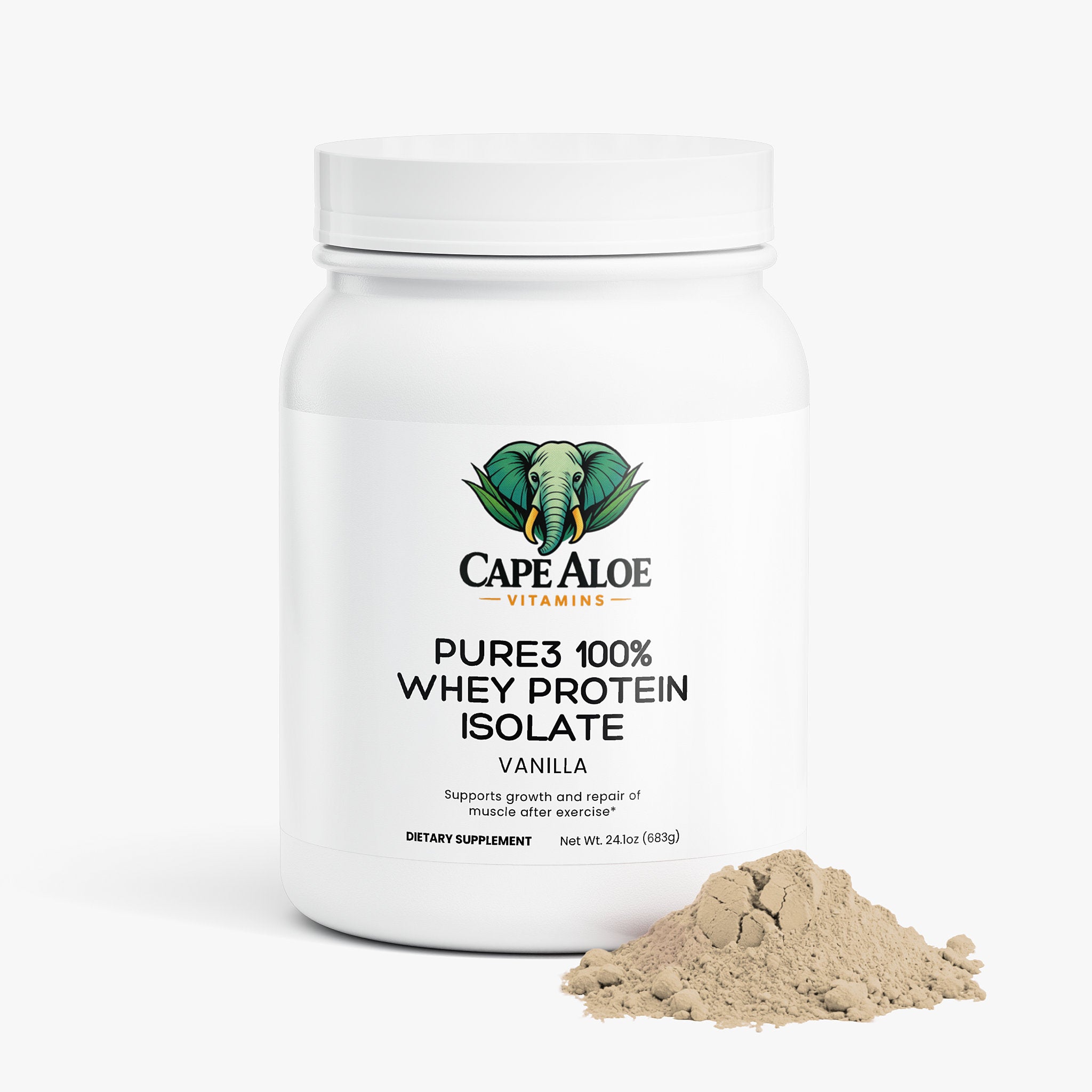 Pure3 100% Whey Protein Isolate (Vanilla)